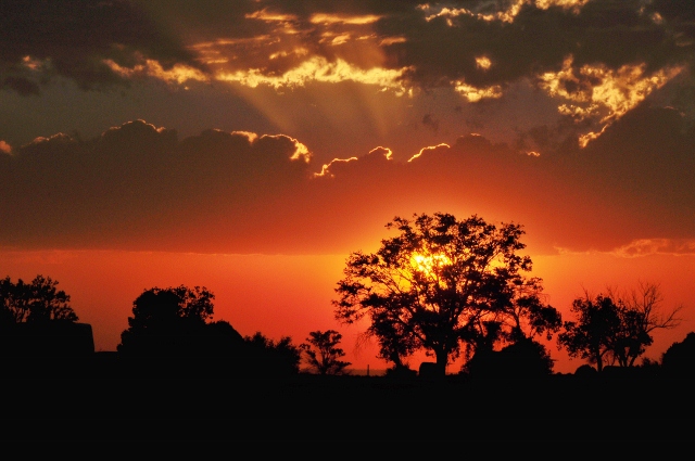 Lake Pueblo State Park sunset